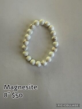 Bombshell beads bracelet